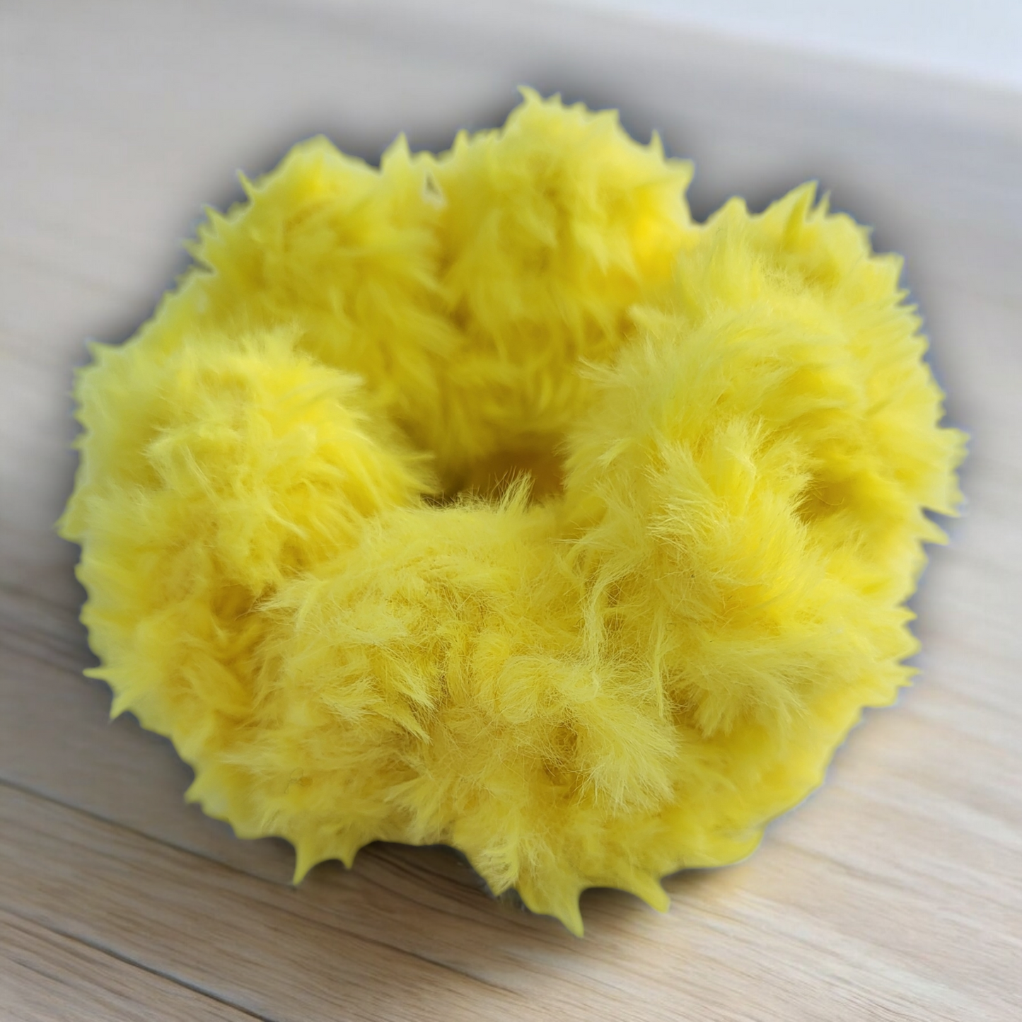 Jumbo Fur Scrunchie