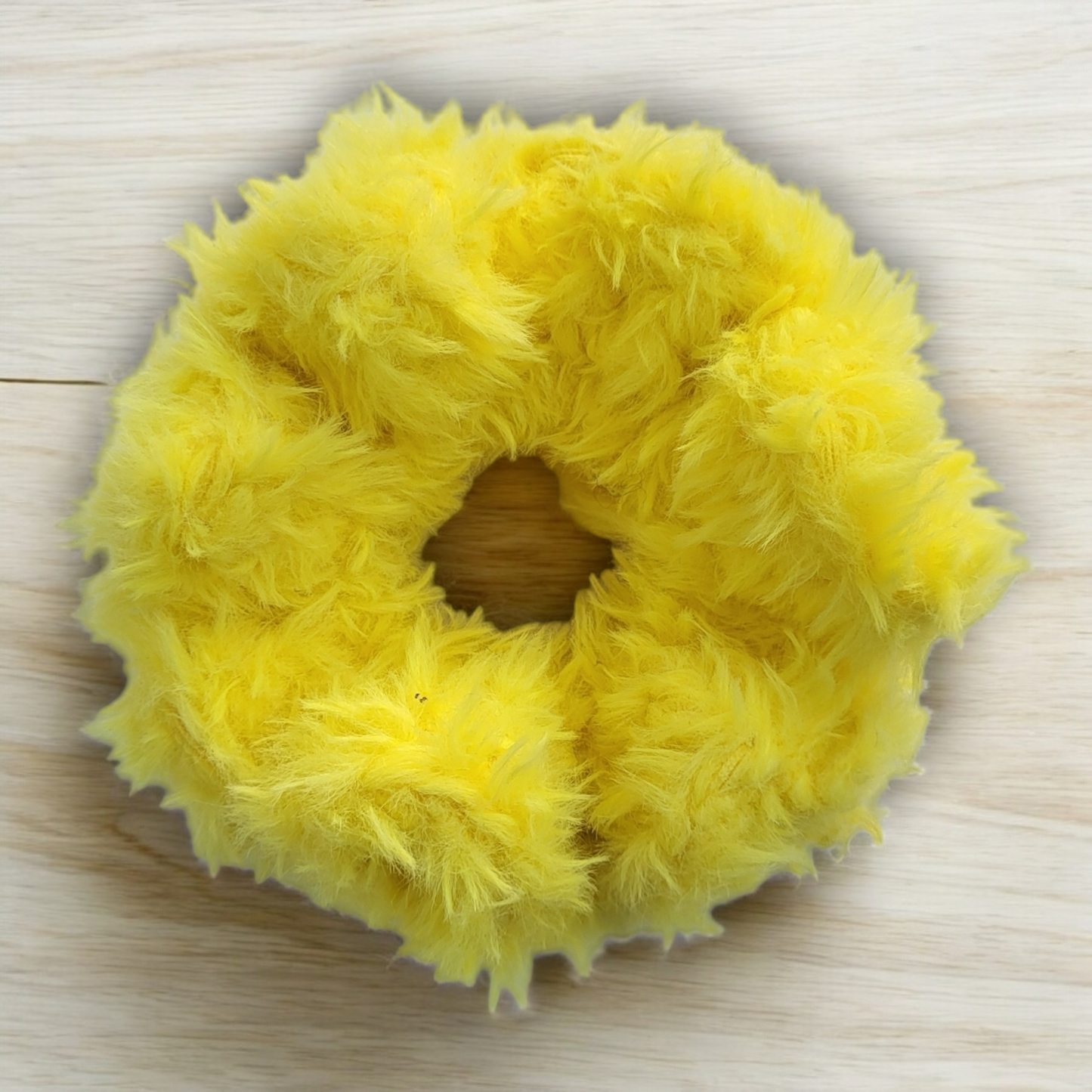 Jumbo Fur Scrunchie