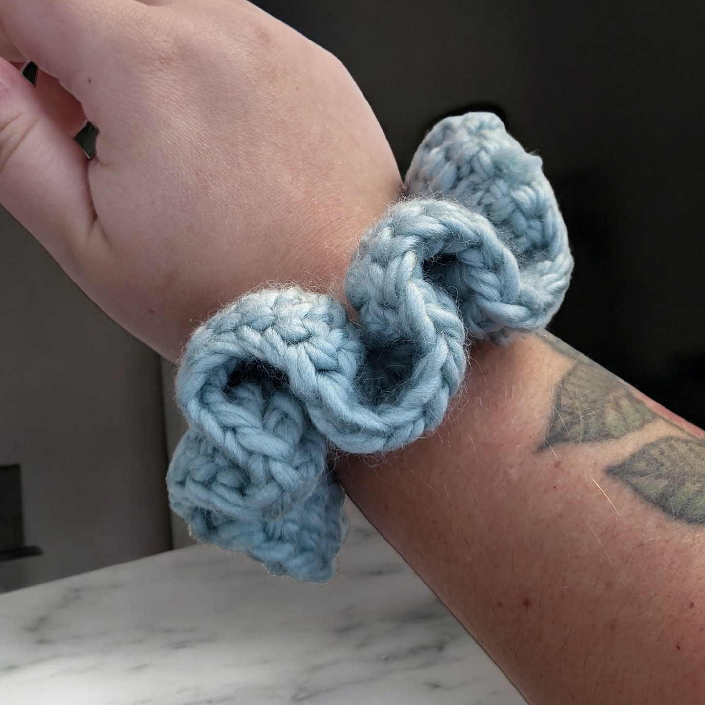 Classic Crochet Scrunchie