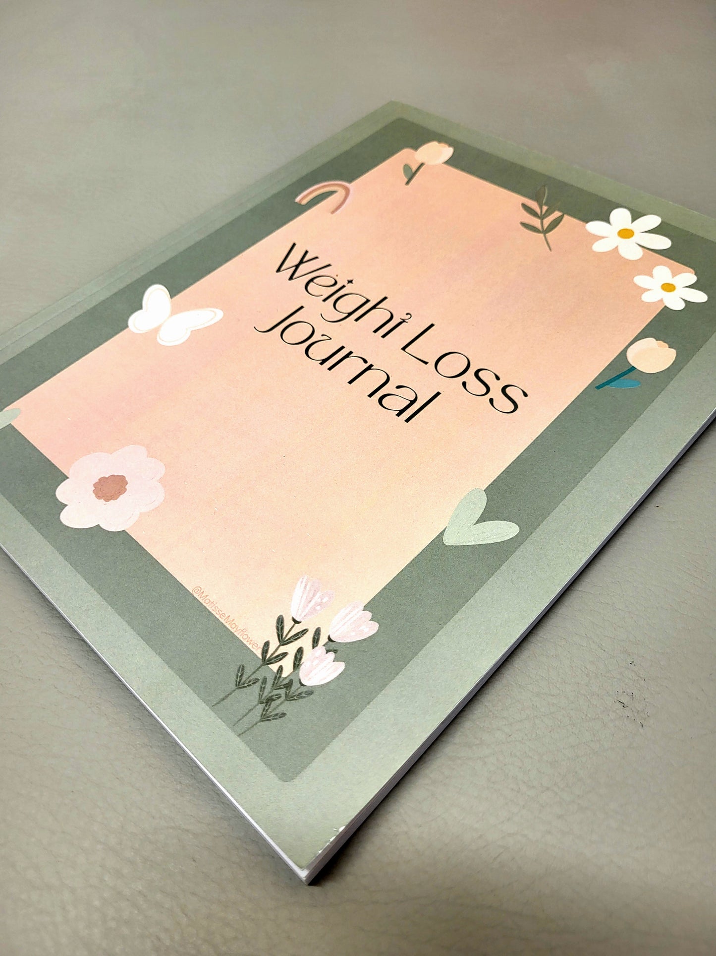 Weight Loss Tracker Journal | Daily Fitness Planner | Health & Wellness Journal